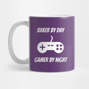 Baker By Day Gamer By Night Mug